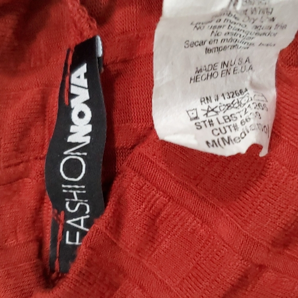 Fashion Nova Rust Pant Legging Set M - Picture 4 of 6